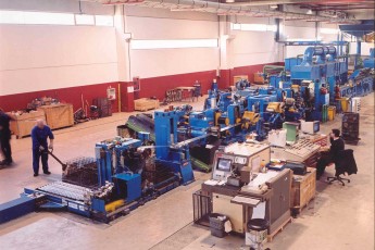 Continuous casting with hot rolling and 3 stands cold rolling tandem line for no
