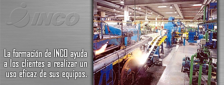 La formación por INCO ayuda a los clientes a realizar un uso eficaz de sus equip