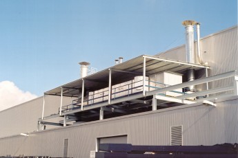 Color coating line for aluminium coils